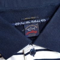 Paul & Shark Navy Blue Collection поло тениска, М размер, оригинална, снимка 3 - Тениски - 26143818