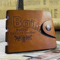 Bailini мъжки портфейл естествена кожа внос Англия, снимка 3 - Портфейли, портмонета - 24755770