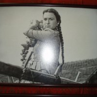 колекция черно-бели снимки в рамки от стари БГ филми, снимка 3 - Колекции - 21511795