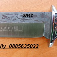 Ловен нож с фиксирано острие COLUMBIA SA42, снимка 6 - Ножове - 11604437
