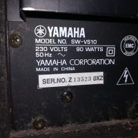yamaha sv-vs10 powered subwoofer 40х40х20см-внос англия, снимка 13 - Тонколони - 20555531