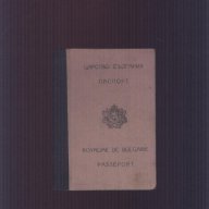 паспорт от 1946 задграничен, снимка 1 - Други ценни предмети - 11052270