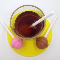 Цедка за чай във формата на близалка, снимка 2 - Други - 21959585