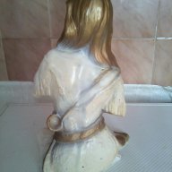 стара статуетка на момиче, снимка 3 - Антикварни и старинни предмети - 10625697