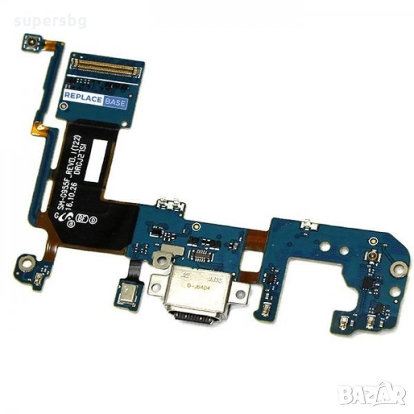 Нов Оригинален кабел зареждане Samsung Galaxy S8 Plus G955F S8 + букса захранване лента type C, снимка 1
