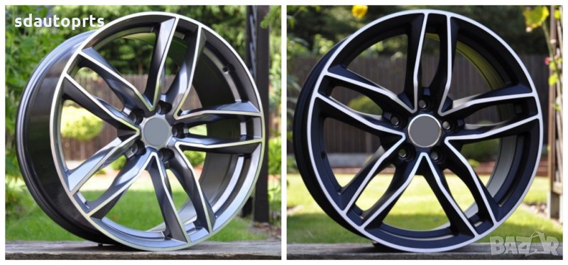 18" RS Ал. Джанти Ауди 5X112 AUDI A4 b8 b9 A5 A6 A7 A8 Q3 Q5 Q7 II, снимка 1