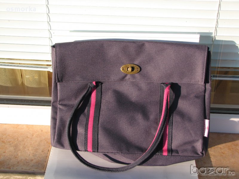 Нова Дамска чанта в лилаво и розово виолетов цвят , снимка 1