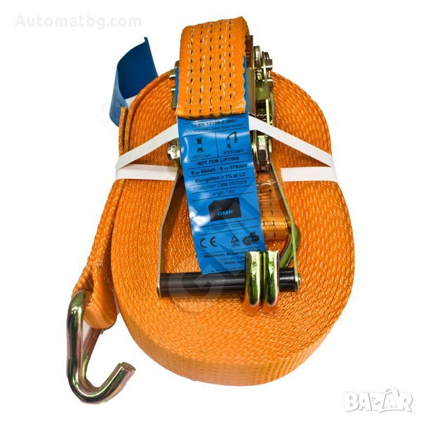 Колан за притягане на товар 5 тона.Дължина-12м., снимка 1