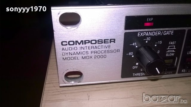 behringer mdx 2000 composer-внос швеицария, снимка 3 - Ресийвъри, усилватели, смесителни пултове - 19706739