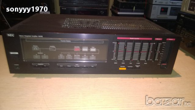 nec a600e-stereo amplifier-300watts-made in japan-внос швеицария, снимка 3 - Ресийвъри, усилватели, смесителни пултове - 10758424