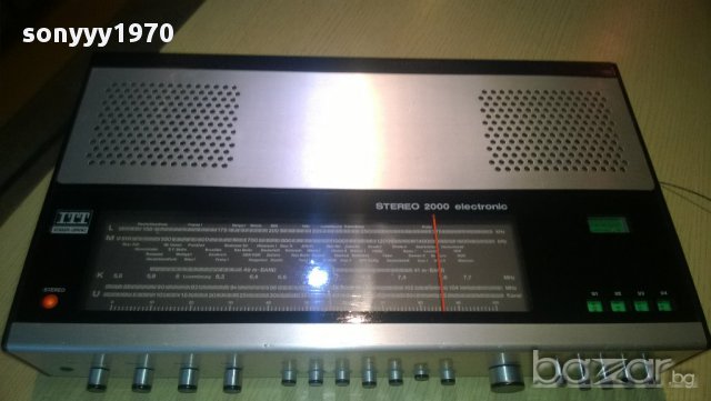 itt-schaub lorenz-stereo 2000 electronic-made in germany, снимка 7 - Ресийвъри, усилватели, смесителни пултове - 9092949