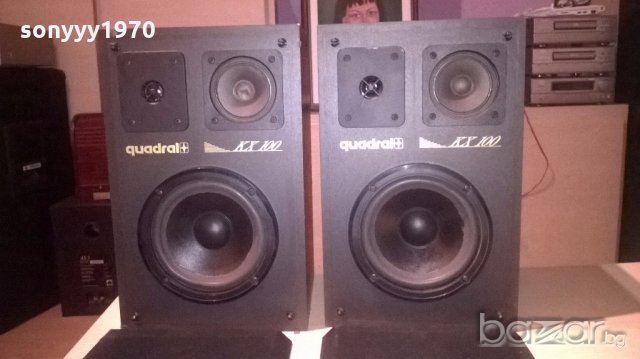 quadral kx-100 made in germany-2х100w-4/8ohm-внос франция, снимка 3 - Тонколони - 19246946