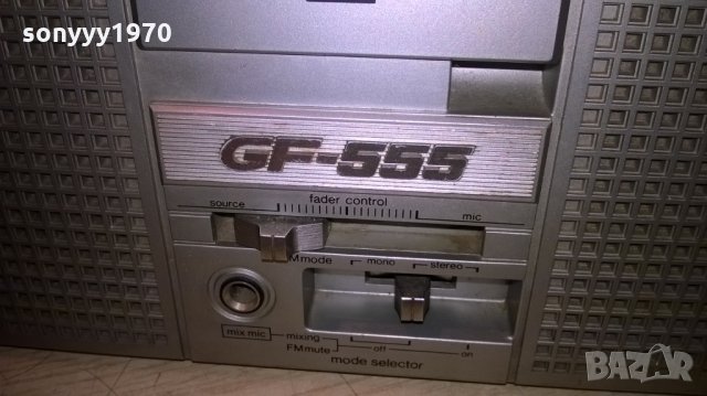 sharp gf-555x made in japan-ретро колекция-внос швеицария, снимка 12 - Ресийвъри, усилватели, смесителни пултове - 24065768
