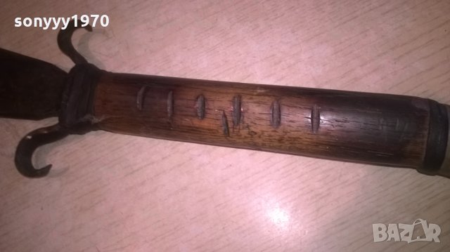 изковани в огъня-оръжие/кукри/меч/сабя-внос швеция-72см, снимка 7 - Колекции - 25533664