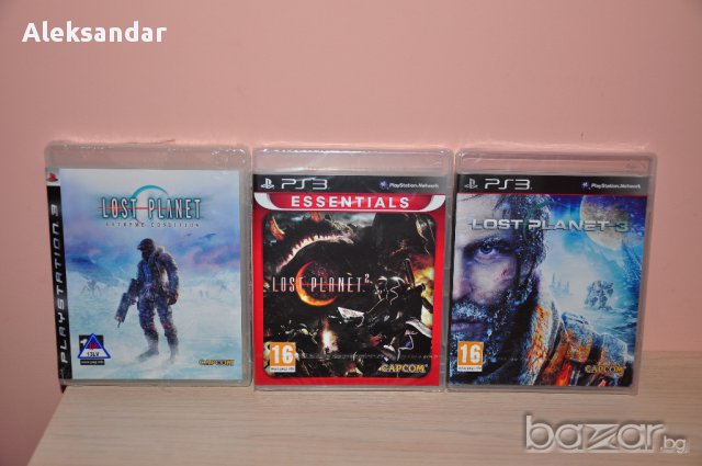 Нови ps3 игри Lost Planet Collection 1,2,3 пс3 , снимка 1 - Игри за PlayStation - 11286909