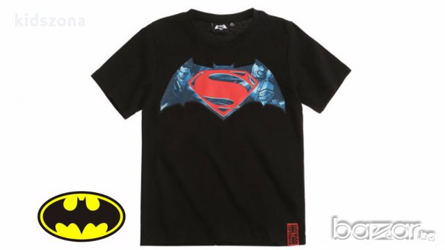 Нова цена! Детска тениска Batman VS Superman за 8, 10, 12 и 14 г.