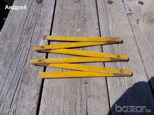 Дървен Метър, снимка 2 - Антикварни и старинни предмети - 16573574