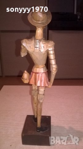 дон кихот-28см-дърво-внос испания, снимка 9 - Колекции - 25241842