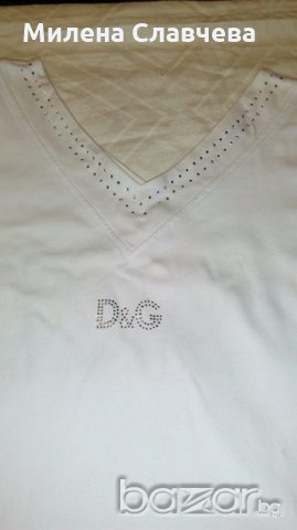 Дамска тениска D&G, снимка 3 - Тениски - 21237977