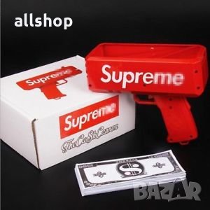 Парти пистолет SUPREME за изстрелване на пари + пачка - за да сте #1, снимка 4 - Друга електроника - 24275493