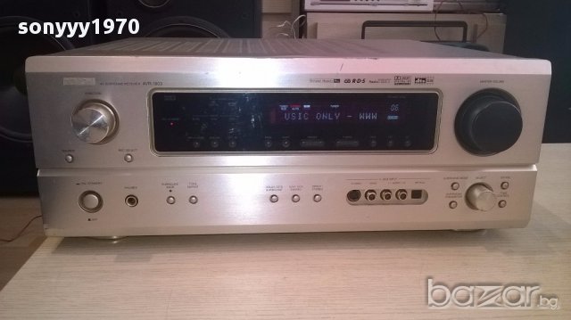 denon avr-1803 receiver-внос швеицария, снимка 2 - Ресийвъри, усилватели, смесителни пултове - 14313469