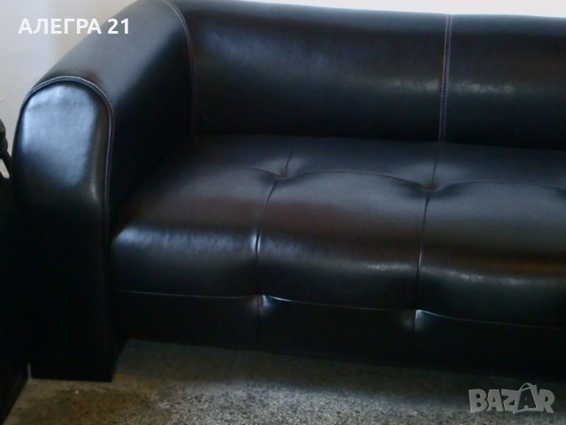 холова гарнитура естествена кожа, снимка 4 - Дивани и мека мебел - 23248798