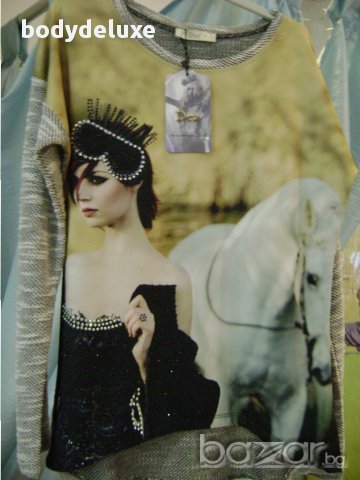 Dea дамска блуза S & L , снимка 2 - Блузи с дълъг ръкав и пуловери - 15949975