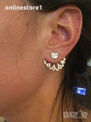 Сребърни обици - проба 925 сребро, снимка 2 - Обеци - 23006973