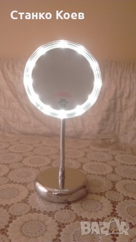 Козметично огледало с LED осветление, снимка 2 - Други стоки за дома - 22895160