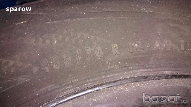 Летни гуми uniroyal 165/70R13 10+mm., снимка 2 - Гуми и джанти - 17262536