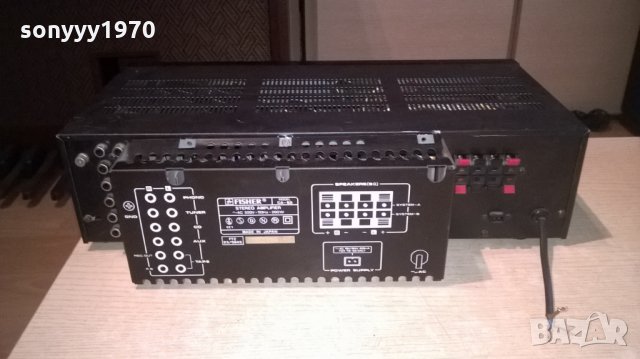 fisher ca-60 amplifier-made in japan-за ремонт-внос швеицария, снимка 12 - Ресийвъри, усилватели, смесителни пултове - 22600256