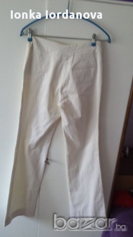 Бял панталон  италиански, номер 28, снимка 2 - Панталони - 17521538
