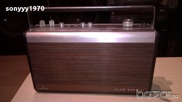 Siemens club special rk 320-ретро машина-внос швеицария, снимка 6 - Ресийвъри, усилватели, смесителни пултове - 15298572
