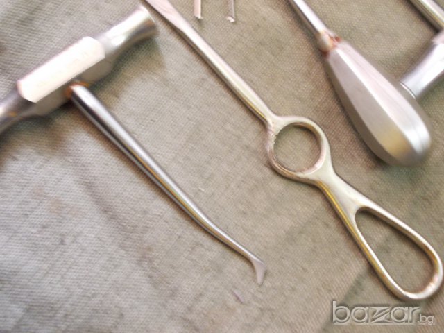 зъболекарски инструменти - 8 бр , снимка 2 - Антикварни и старинни предмети - 13833980