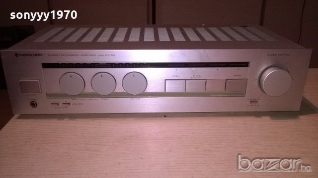 kenwood ka-50 amplifier-330w-japan-внос швеицария, снимка 7 - Ресийвъри, усилватели, смесителни пултове - 18558878