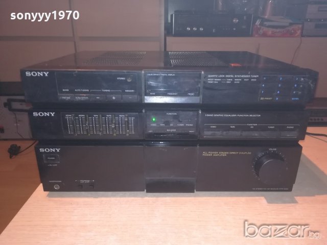 sony-tuner/amplifier/equalizer-made in japan-внос швеицария, снимка 7 - Ресийвъри, усилватели, смесителни пултове - 20487555