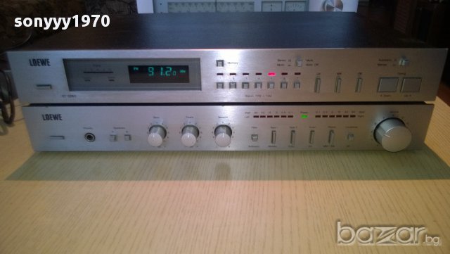 loewe sa 3480 stereo amplifier+loewe st 3280 synthesizer tuner-внос швеицария, снимка 2 - Ресийвъри, усилватели, смесителни пултове - 9161721