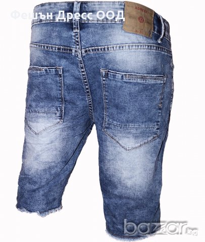 Къси мъжки дънки X04, снимка 2 - Дънки - 18553861