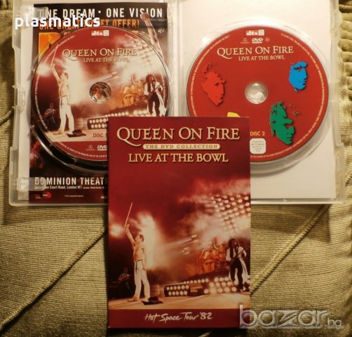 DVD(2DVDs) - Queen on Fire - Live, снимка 3 - Други музикални жанрове - 14937392