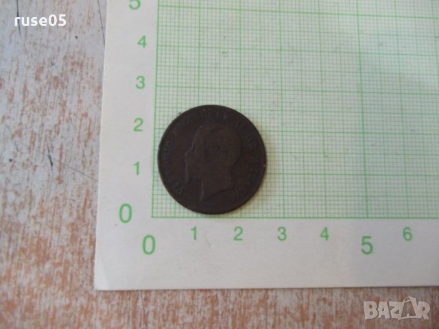 Монета "5 CENTESIMI - 1861", снимка 3 - Нумизматика и бонистика - 24718212