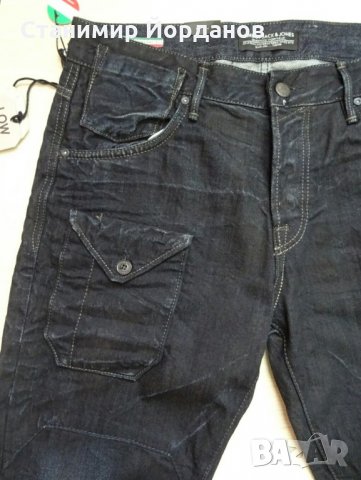 Мъжки дънки Jack & Jones размер 32, снимка 6 - Дънки - 22130671