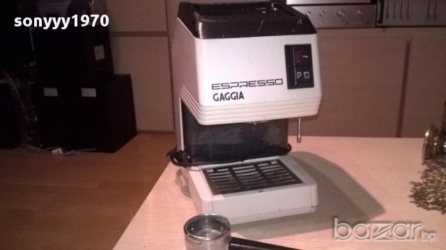 *Gaggia espresso-внос швеицария-за профилактика