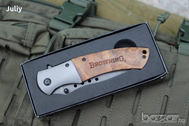 Сгъваем нож Browning 351/354, снимка 9 - Ножове - 11572565