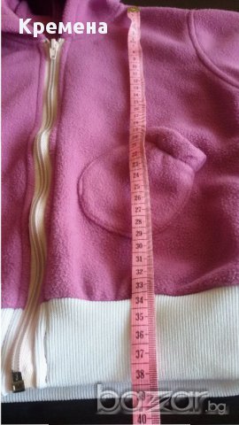 лилав суитчър/яке за момиче - 7лв, снимка 3 - Бебешки блузки - 17743923