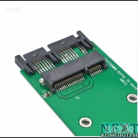 Адаптер 1.8" Micro SATA HDD към mSATA SSD + Гаранция, снимка 5 - Кабели и адаптери - 23153040