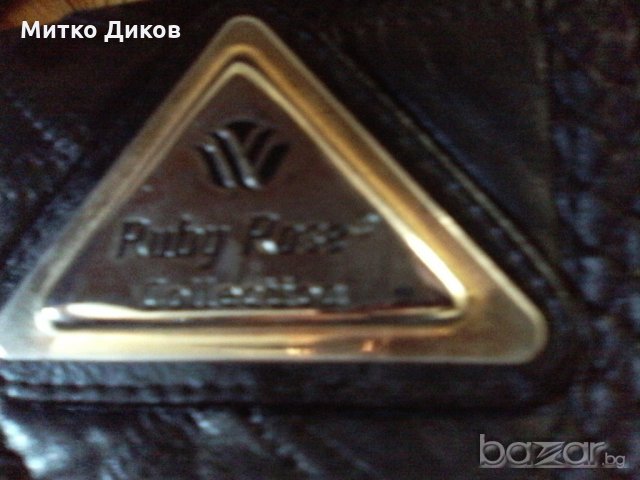 Кожена чанта естествена кожа Ruby Rose, снимка 3 - Чанти - 19074482