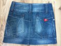 Дамска дънкова пола MISS SIXTY оригинал, size XS, отлично състояние, като нова!!!, снимка 2