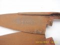 стара кована ножица за стригане на овце с маркировка, снимка 3