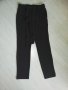 Дамски черен официален панталон с висока талия , снимка 1 - Панталони - 25746982