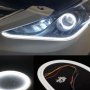LED /дневни/ СВЕТЛИНИ за фар с функция мигач, снимка 2